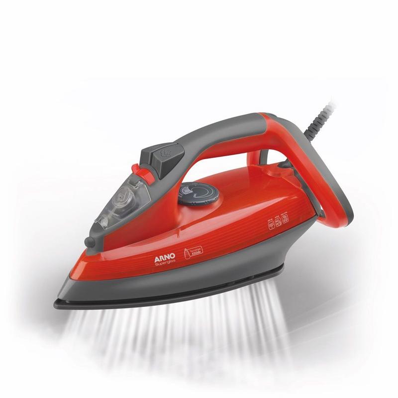 Ferro a Vapor Arno Supergliss FSX1 Laranja 127V - Ferro de Passar